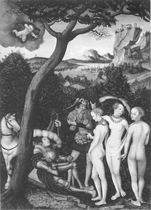 Лукас Кранах Старший, «Суд Париса», ок. 1528 (The Metropolitan Museum of Art)