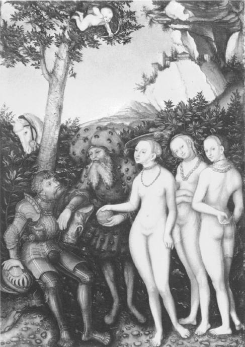 12. Кранах, «Суд Париса», ок. 1537 (St. 

Louis Art Museum)
